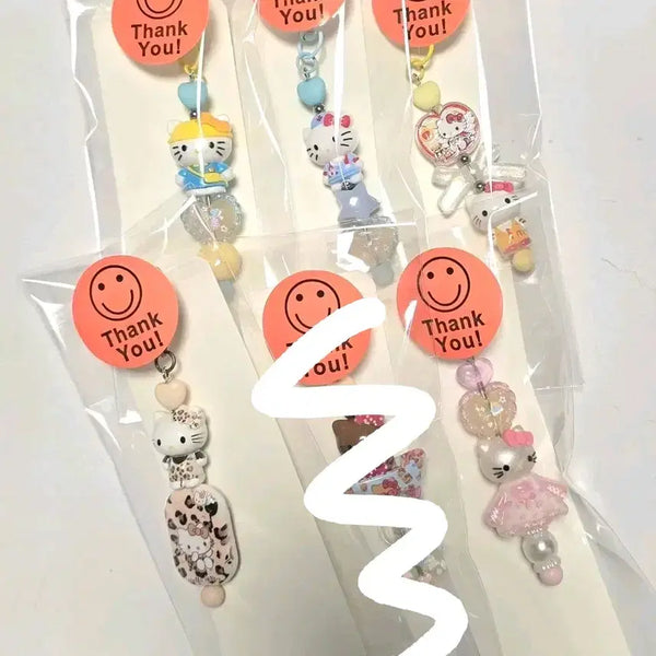 [BUNJANG] Handmade Beaded Character Keychain / 캐릭터 비즈 키링