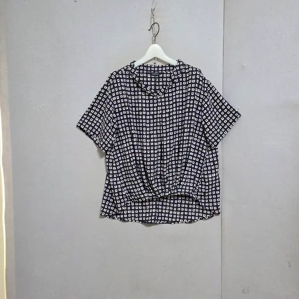 [BUNJANG] Balenciaga Asymmetrical Hem Blouse Size 55 / 발렌시아  앞뒤길이다른 블라우스 55  n5904