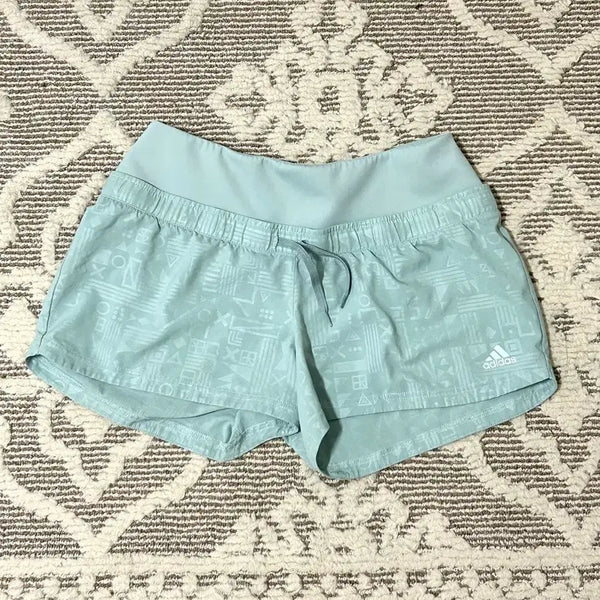 [BUNJANG] Adidas Pastel Mint Shorts / 아디다스 파스텔 민트 숏팬츠