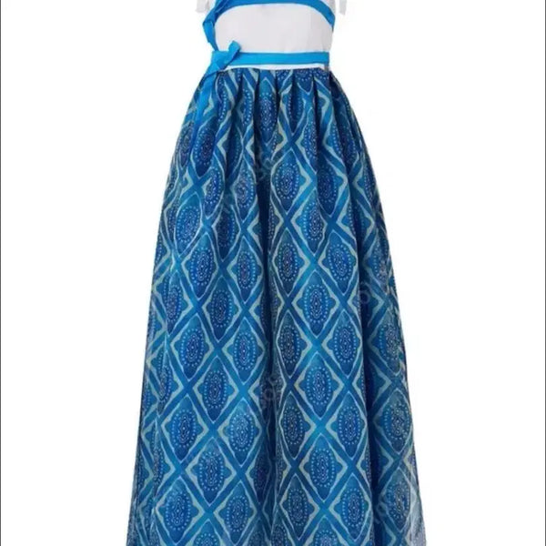 [BUNJANG] Danhajudan Geobukmun Galrae Dress Daily Hanbok / 단하주단 거북문 갈래 드레스 생활한복