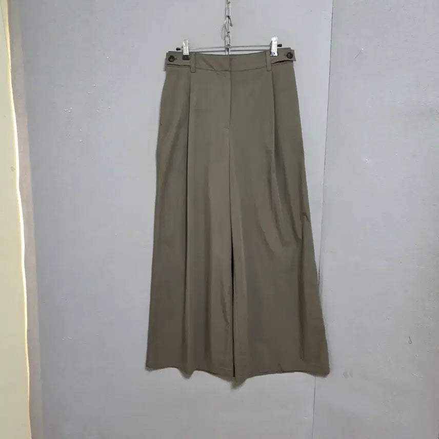[BUNJANG] Jigott Pleated Wide-Leg Summer Trousers (M) / 지컷 앞주름 여름 통바지 M  n5913