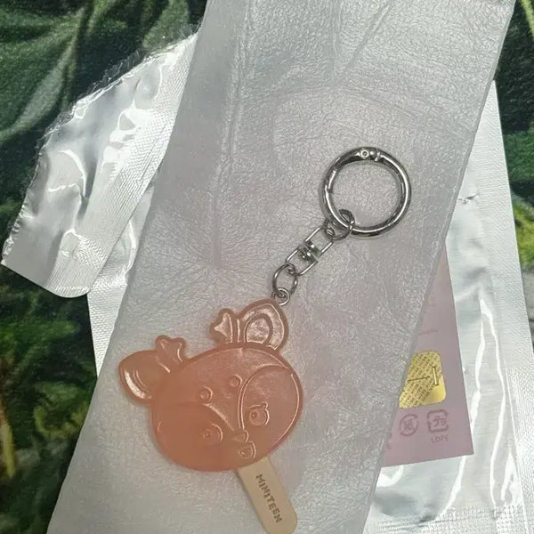 [BUNJANG] SEVENTEEN MiniTeen Joshua Ice Cream Keyring / 세븐틴 미니틴 조슈아 샤슴이 아이스크림 키링