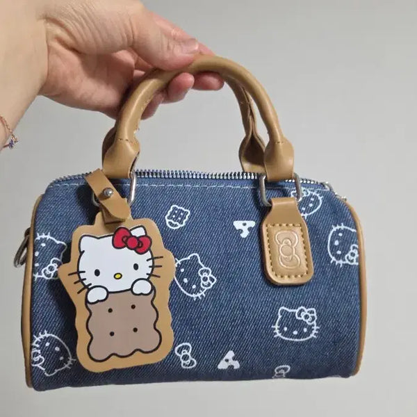 [BUNJANG] Hello Kitty Cylindrical Mini Bag / 헬로키티 원통 미니백