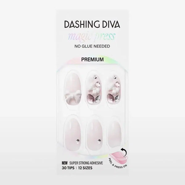 [BUNJANG] Dashing Diva Magic Press Melli Nail Tips / 데싱디바 매직프레스 멜리