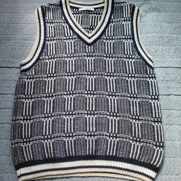 [BUNJANG] Takeo Kikuchi 40ct&525 Wool Blend Knit Vest / 타케오키쿠시 울니트 베스트