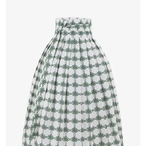 [BUNJANG] Yeoinsa Gukhwamaedeup Waist Skirt S Long / 여인사 국화매듭 허리치마 s긴