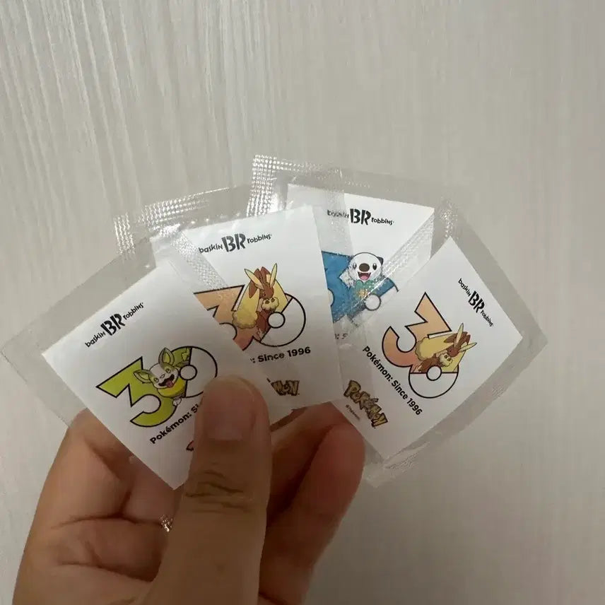[BUNJANG] Pokemon Baskin Robbins Sticker / 포켓몬 베라 스티커