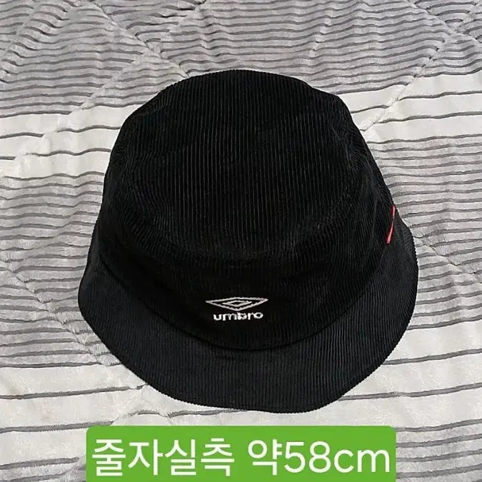 [BUNJANG] Umbro Corduroy Bucket Hat / 엄브로 코듀로이 버킷햇 줄자실측58