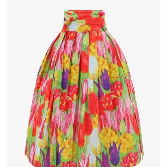 [BUNJANG] Yeoinsa Tulip Skirt Short S / [새상품] 여인사 튤립 허리치마 s짧은