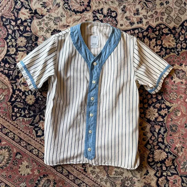 [BUNJANG] Bizbeam Baseball Shirt (Size 95) / 비즈빔 베이스볼 셔츠 남성95