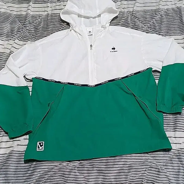 [BUNJANG] Le Coq Sportif Oversized Lightweight Anorak (Women's M) / 르꼬끄 오버핏 얇은아노락 M 여성66 가슴57 기장66