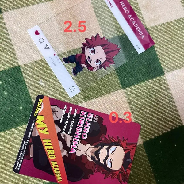 [BUNJANG] Kirishima Tokyo Tower Collaboration Cafe Exclusive Clear Card & Metal Card / 키리시마 도쿄타워 콜라보카페 특전 클리어카드 히로아카 나히아 메탈카드
