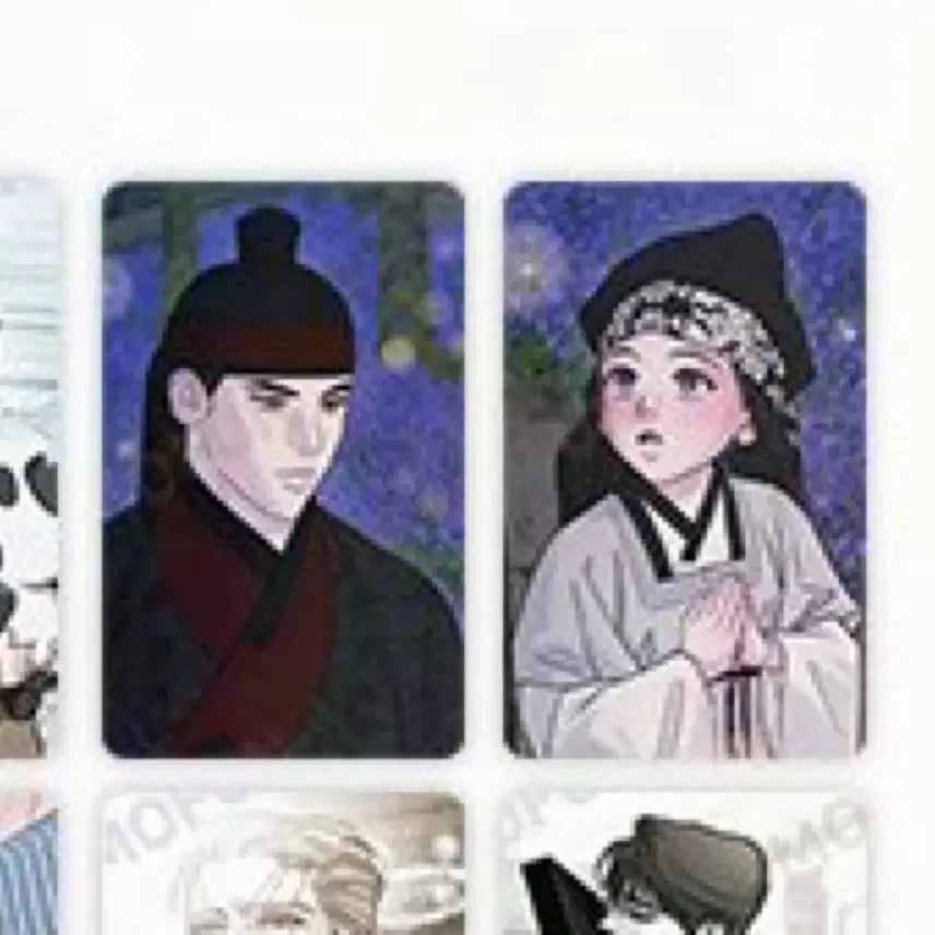 [BUNJANG] MoFun Secret Garden Fragrance Tag Photocard Bang Joo Split Set / 모펀 비밀정원의초대 가든 프래그런스 태그 포카 바강주 분철