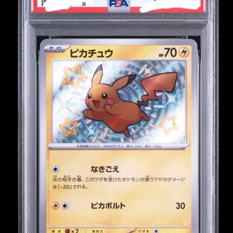 [BUNJANG] Shiny Pikachu Card PSA 10 / (급처) 이로치 피카츄 카드 PSA 10