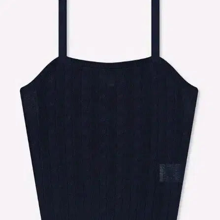 [BUNJANG] SPAO Summer Cable Knit Camisole & Cardigan Set Navy L / 스파오 썸머 케이블 나시 니트, 가디건 navy L