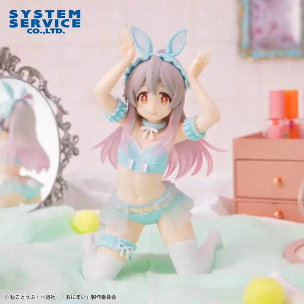 [BUNJANG] Onimai Oyama Mahiro Pastel Bunny Blue Ver. Figure / 오빠는 끝 오니마이 오야마 마히로 파스텔 바니 블루ver 피규어