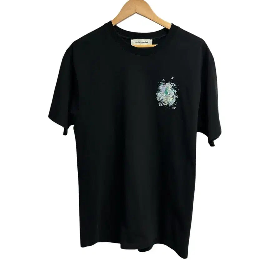 [BUNJANG] Andersson Bell Logo Graphic Print Short Sleeve T-Shirt Black L / 앤더슨벨 로고 그래픽 프린팅 반팔티 블랙 L size