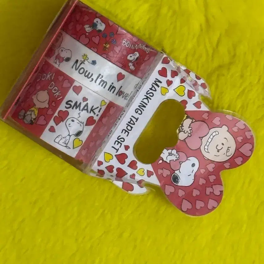[BUNJANG] Snoopy Masking Tape Set / 스누피 마스킹 테이프 세트