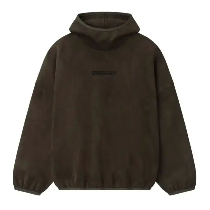 [BUNJANG] Fear of God Essentials Suede Fleece Modern Hoodie Brown M / 피어오브갓 에센셜 스웨이드 플리스 모던 후디 브라운 M