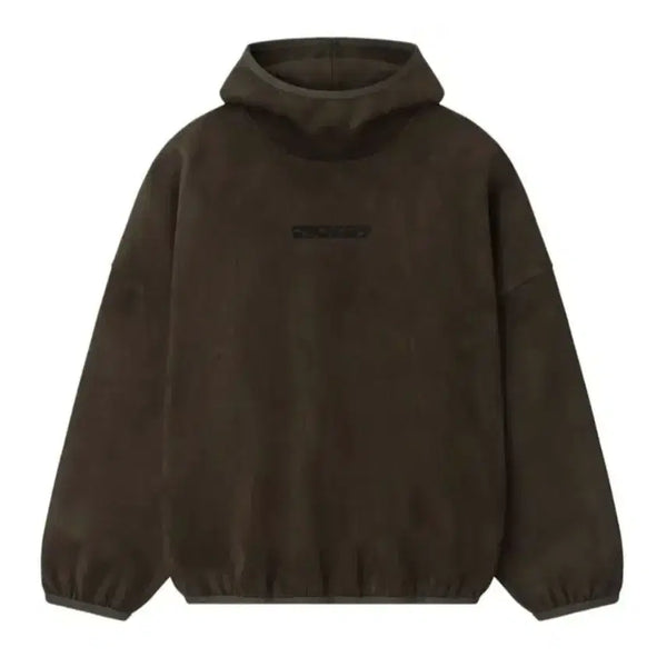 [BUNJANG] Fear of God Essentials Suede Fleece Modern Hoodie Brown M / 피어오브갓 에센셜 스웨이드 플리스 모던 후디 브라운 M