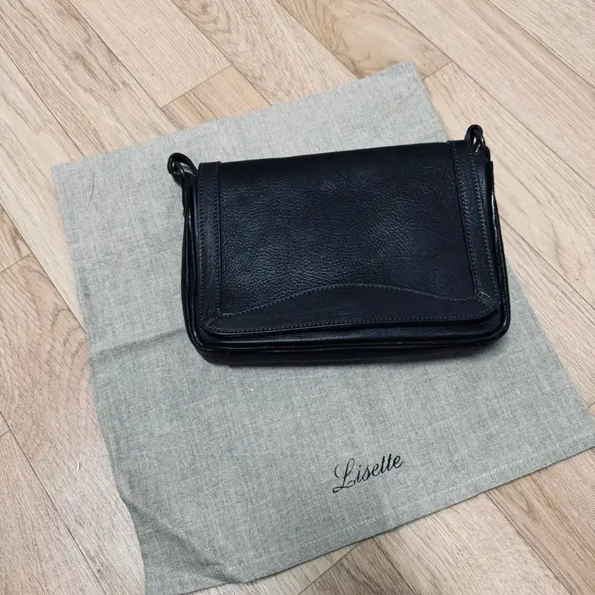 [BUNJANG] LISETTE 2-Way Leather Bag (Black) / 단종) 일본 LISETTE 2way 가죽 가방 블랙