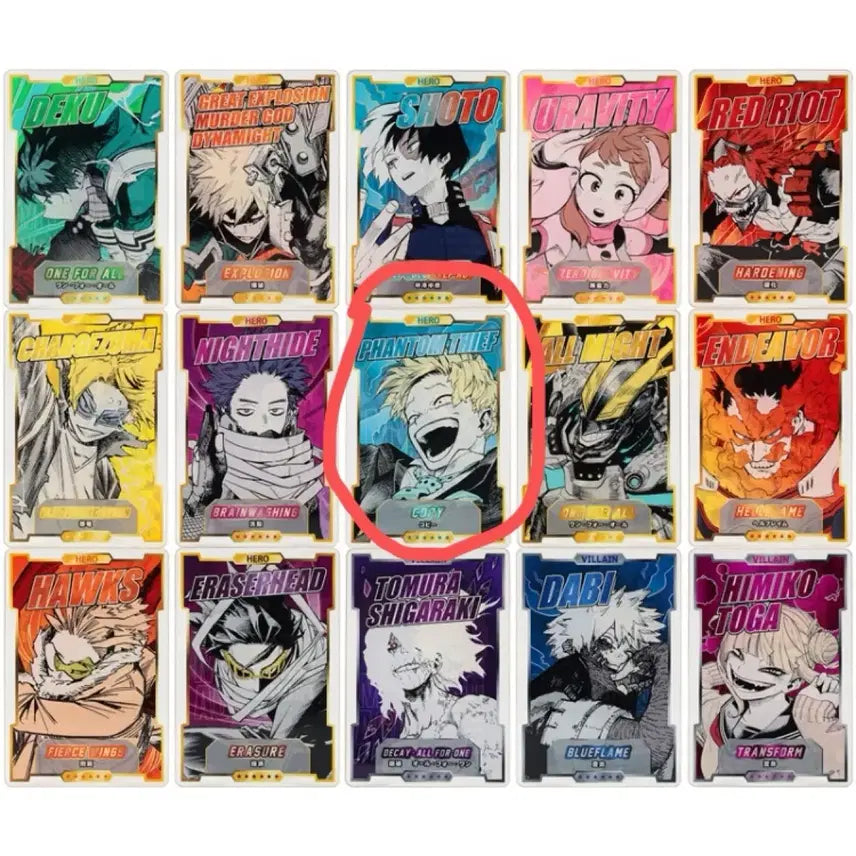 [BUNJANG] Jump Festa 2026 My Hero Academia Original Art Status Acrylic Card Copy - Monoma / 점프페스타 2026 히로아카 원화 스테이터스 아크릴 카드 카피 팝니다