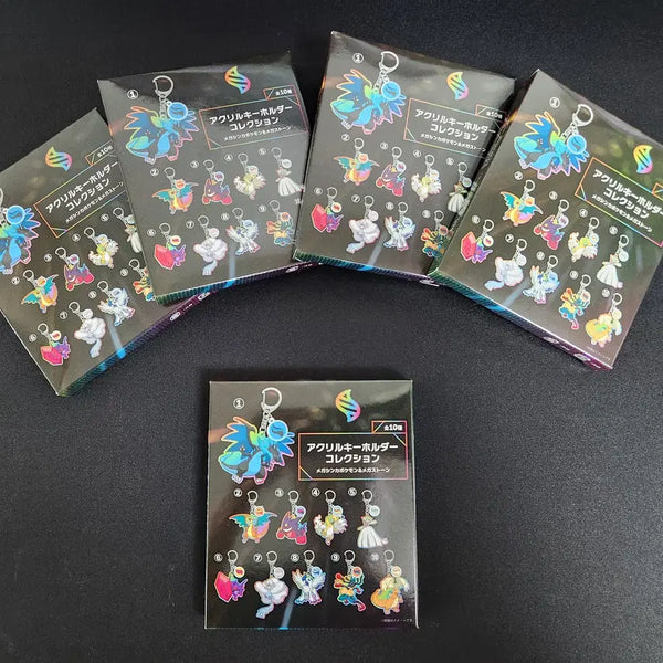 [BUNJANG] Pokemon Center Acrylic Keyholder Collection Mega Evolution Pokemon & Mega Stone / 포켓몬 키링 판매(키링은 랜덤)