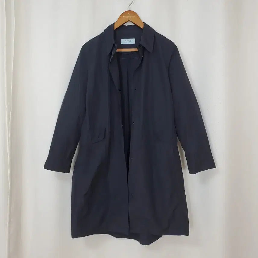 [BUNJANG] BCBG Prada Fabric Outerwear Jacket Navy Size 77 / BCBG 비씨비지 프라다원단 아우터 77
