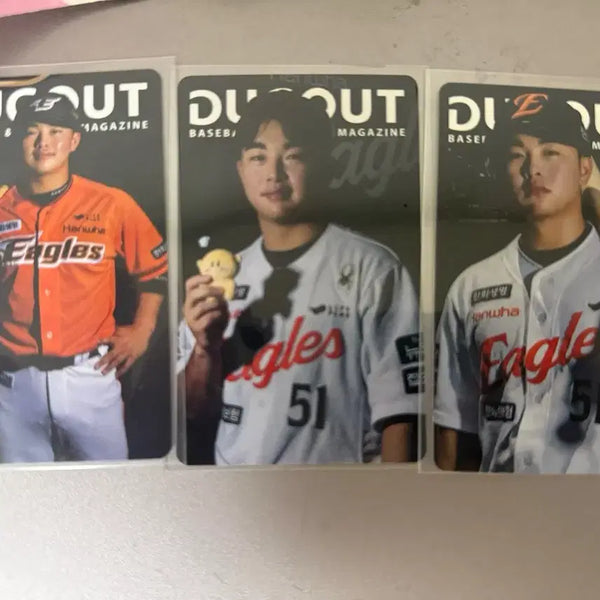 [BUNJANG] Moon Hyunbin Dugout Photocard Set (3 pcs) / 문현빈 더그아웃 포토카드 3장