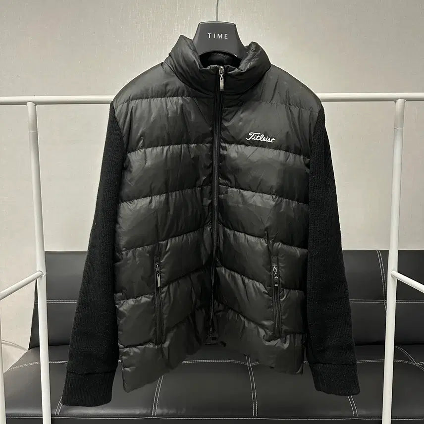 [BUNJANG] Titleist Golf Padded Knit Zip-Up Jacket Size 95 / 사이즈 95) 타이틀리스트 골프 패딩 니트 집업 자켓