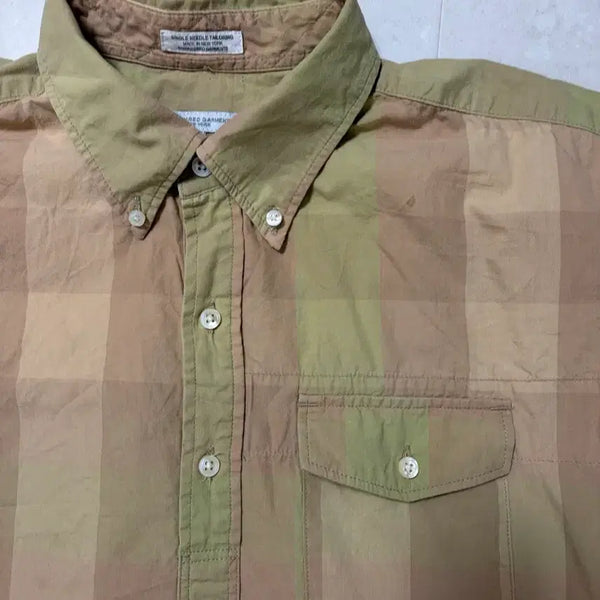 [BUNJANG] Engineered Garments Plaid Shirt / 엔지니어드 가먼츠 플레이드 셔츠 L