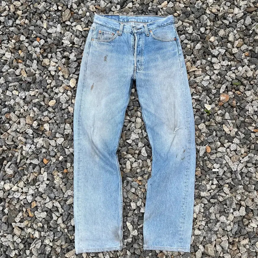 [BUNJANG] Levi's 501 Vintage 90s USA Denim Jeans / 90s 리바이스 501 (USA) 빈티지 데님 (실측확인)