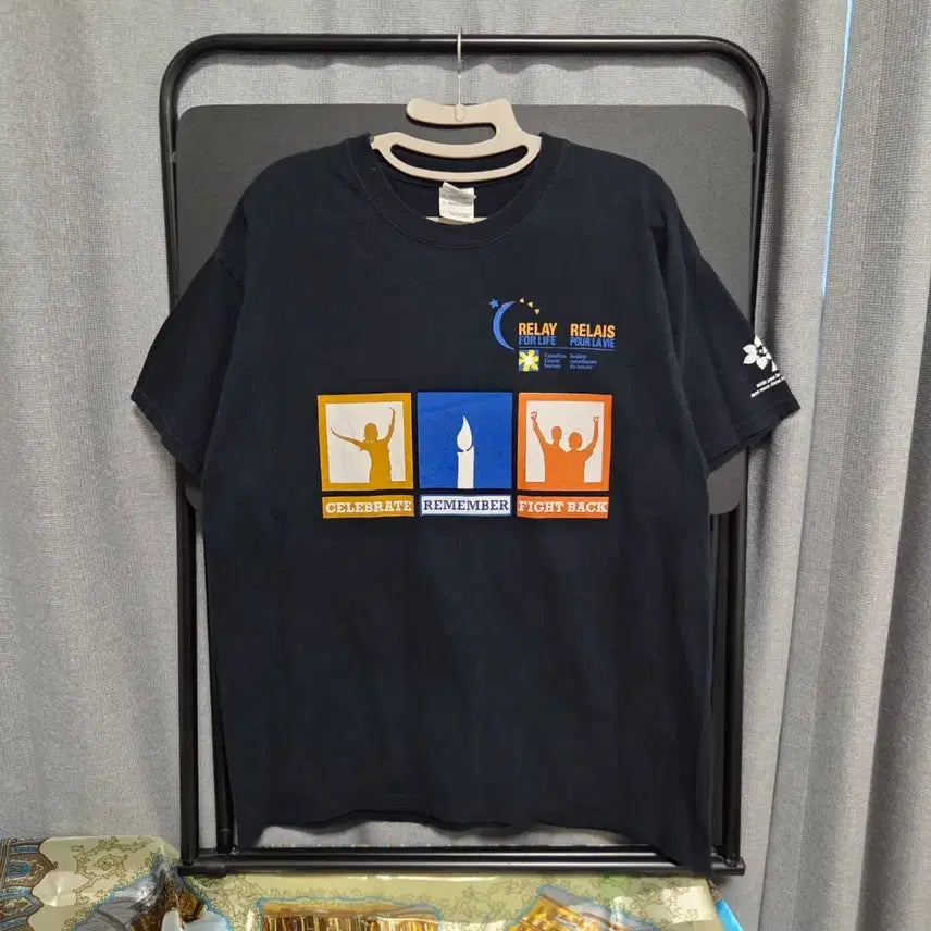 [BUNJANG] Gildan Vintage T-Shirt Black L / Gildan 빈티지 반팔 티셔츠 L(100)