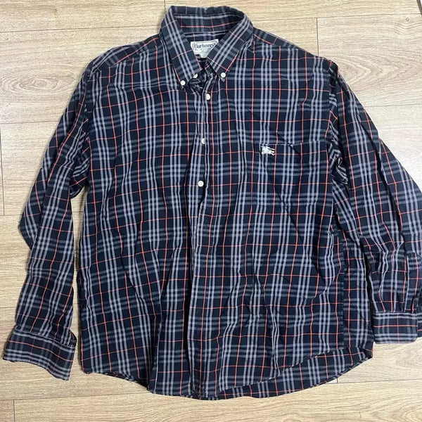 [BUNJANG] Burberry Long-Sleeve Shirt XL / 명품 버버리 긴팔셔츠 급처