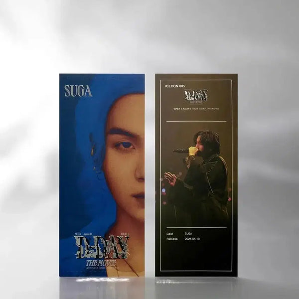 [BUNJANG] Suga Agust D Tour D-Day The Movie TTT Poster / [영화 굿즈] 슈가 어거스트디 투어 디데이 더무비 TTT