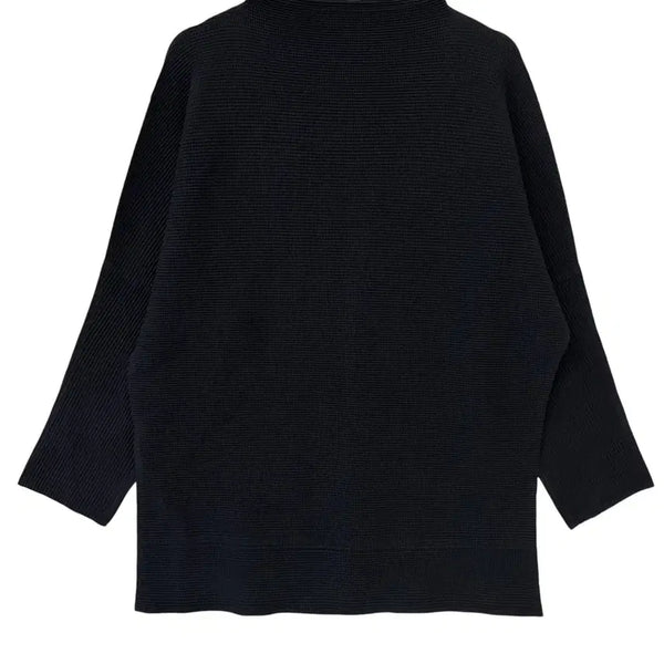 [BUNJANG] Evacube Pleats Blouse Black Free Size / 에바큐브 플리츠 블라우스 블랙 F 정품