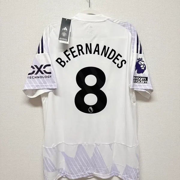 [BUNJANG] Manchester United 25-26 Away Bruno Fernandes Authentic Jersey / (새상품) 25-26 맨유 어웨이 브루노 페르난데스 브페 정품 유니폼