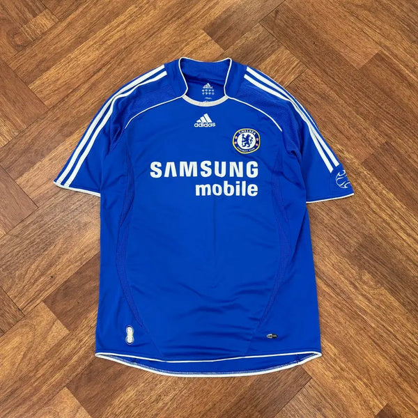 [BUNJANG] Adidas Chelsea FC 06-08 Home Jersey (Ballack) - International Version, Size M (100) / 해외판 M(100) 아디다스 첼시FC 06-08 홈 유니폼(발락)