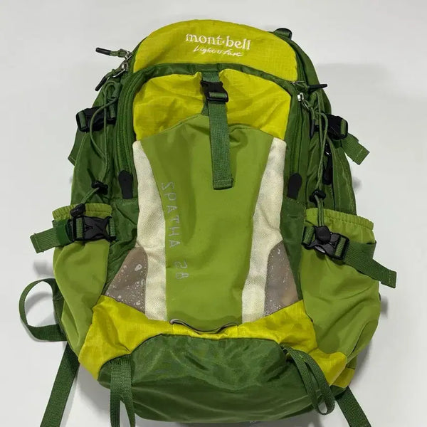 [BUNJANG] Montbell Spatha 28L Backpack / 몽벨(Montbell) 스파타(Spatha) 28L 라임 그린 등산 배낭