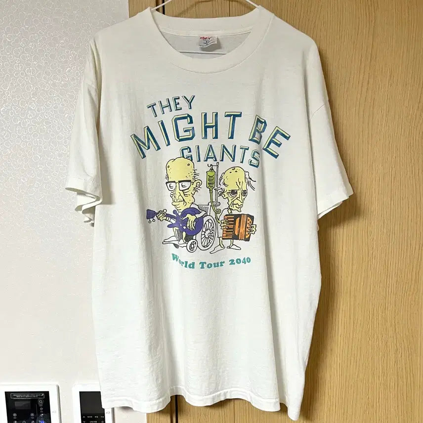 [BUNJANG] 90s Vintage They Might Be Giants Band T-Shirt / 90s 빈티지 밴드티 반팔 티셔츠/ they might be giants