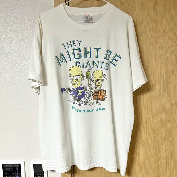 [BUNJANG] 90s Vintage They Might Be Giants Band T-Shirt / 90s 빈티지 밴드티 반팔 티셔츠/ they might be giants