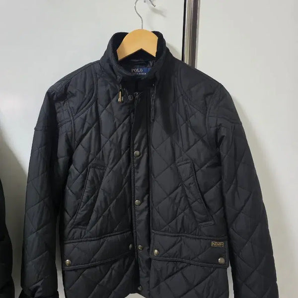 [BUNJANG] Polo Ralph Lauren Quilted Jacket Black / 폴로 랄프로렌 퀼팅 자켓 블랙