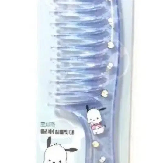 [BUNJANG] Sanrio Pochacco Transparent Comb / 산리오 포차코 투명 빗 대