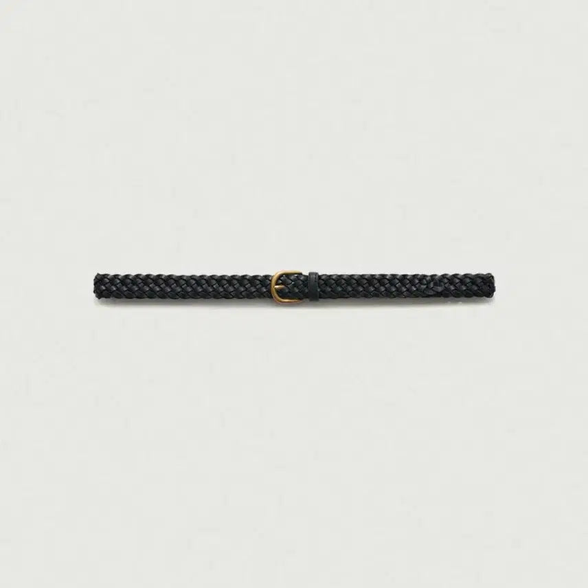 [BUNJANG] Thebarnet Slim Leather Belt / 더바넷 슬림 레더 벨트