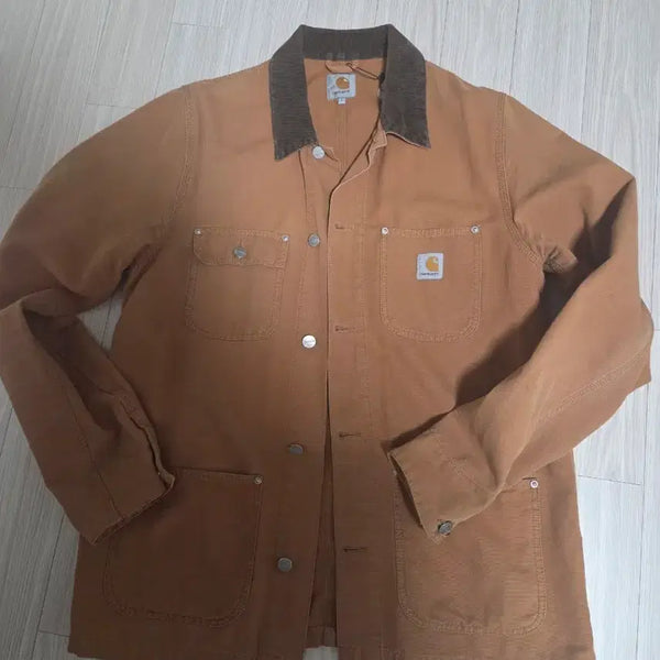 [BUNJANG] Carhartt Michigan Chore Workwear Jacket Brown / 칼하트 미시간 초어  워크웨어 자켓