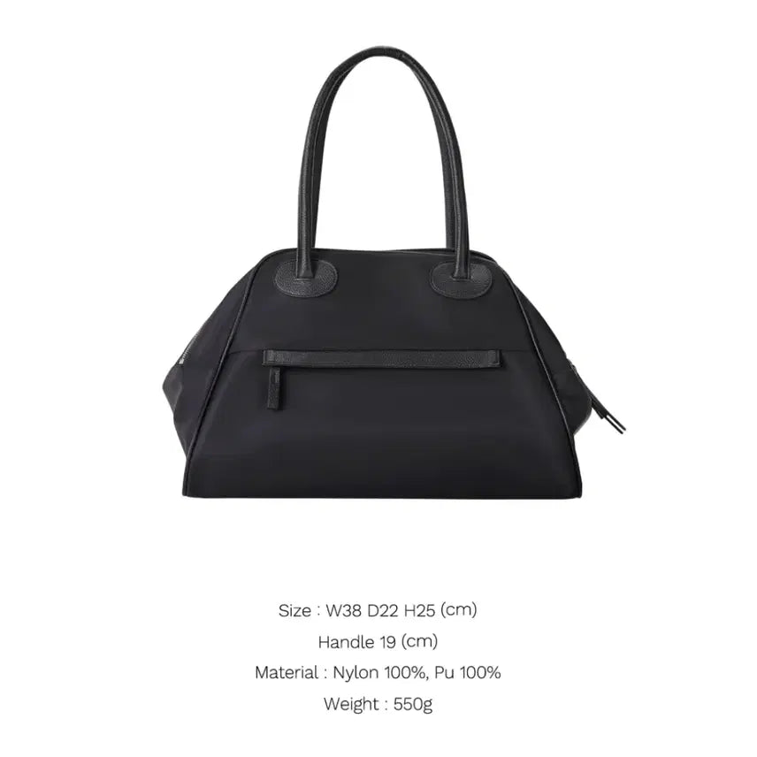 [BUNJANG] Christine Project Two Zipper Bag Nylon Original Bag / 크리스틴프로젝트 two zipper bag 투 지퍼백 나일론 오리지널 백