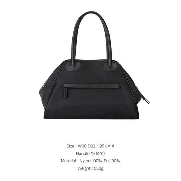 [BUNJANG] Christine Project Two Zipper Bag Nylon Original Bag / 크리스틴프로젝트 two zipper bag 투 지퍼백 나일론 오리지널 백