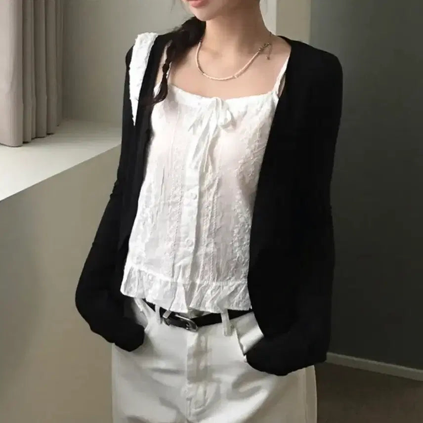 [BUNJANG] SIRO Jelly Slim Fit Long Sleeve Cardigan / 시로 젤리 슬림핏 긴팔 가디건