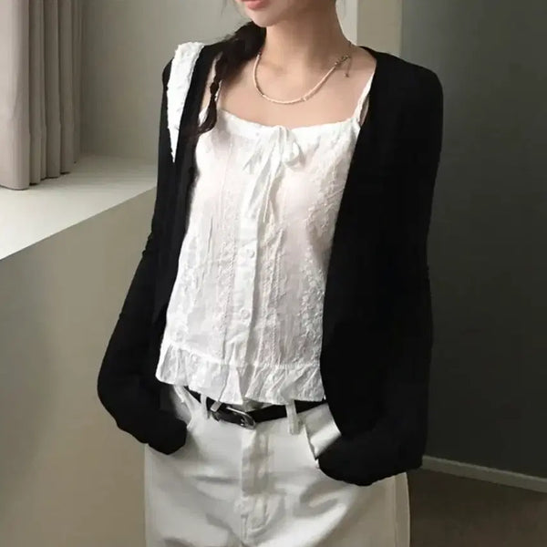 [BUNJANG] SIRO Jelly Slim Fit Long Sleeve Cardigan / 시로 젤리 슬림핏 긴팔 가디건
