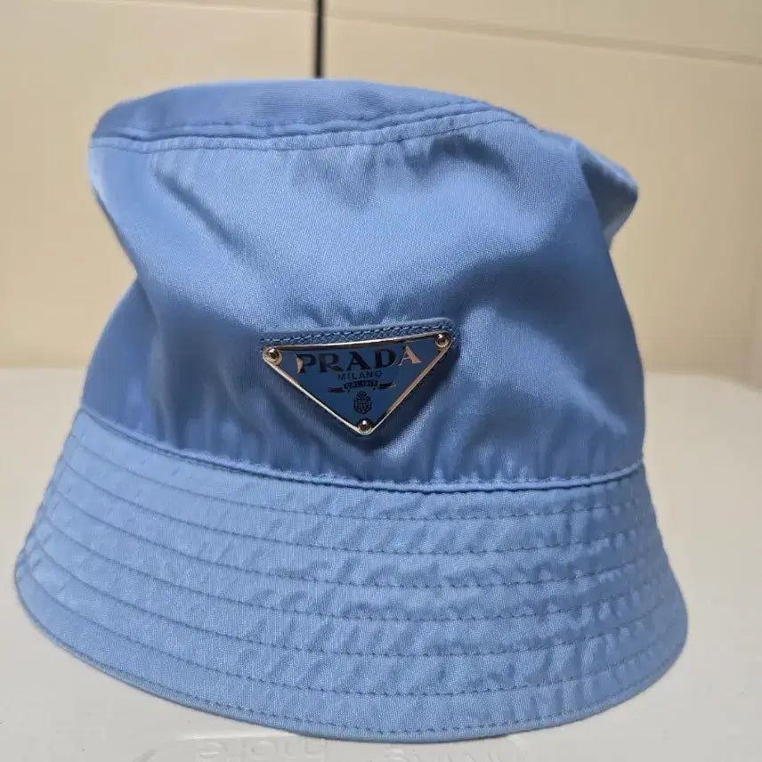 [BUNJANG] Prada Light Blue Bucket Hat / 프라다 버킷햇 라이트 블루